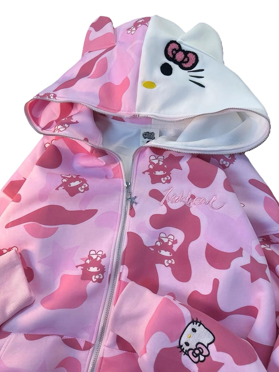 SWEAT À CAPUCHE COSYKITTY
