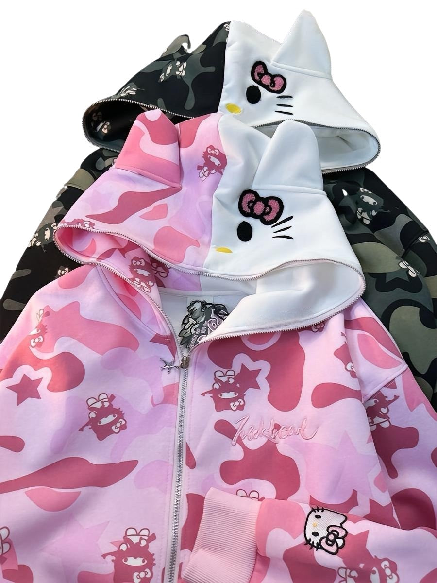 SWEAT À CAPUCHE COSYKITTY