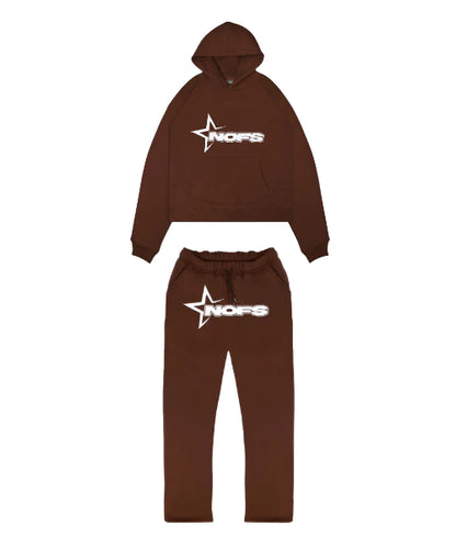 TRACKSUIT NOFS - BROWN