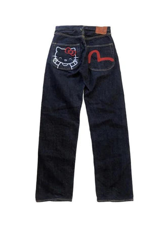 Y2K Graphic Jeans